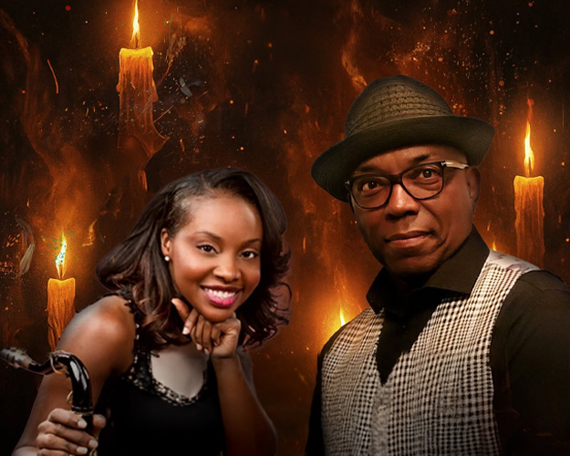 Larry Braggs and Jazmin Ghent